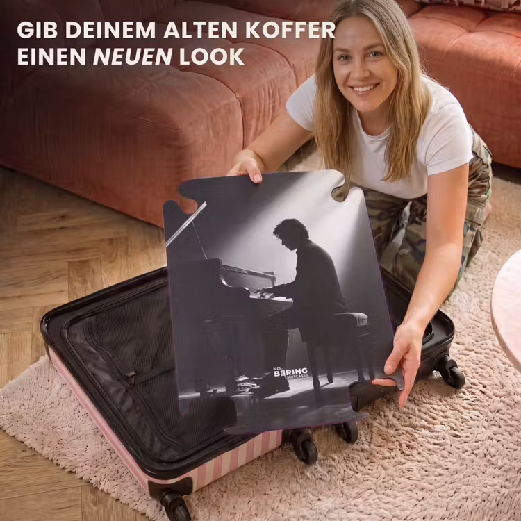 CaseSwap™ - Person – Klavier – Musik – Schwarz-Weiß – Bühne — 3