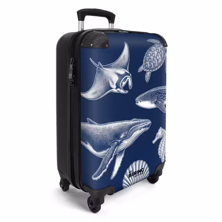 CaseSwap™ - Tiere – Meeresleben – Ozean – Gravur – Blau — 2