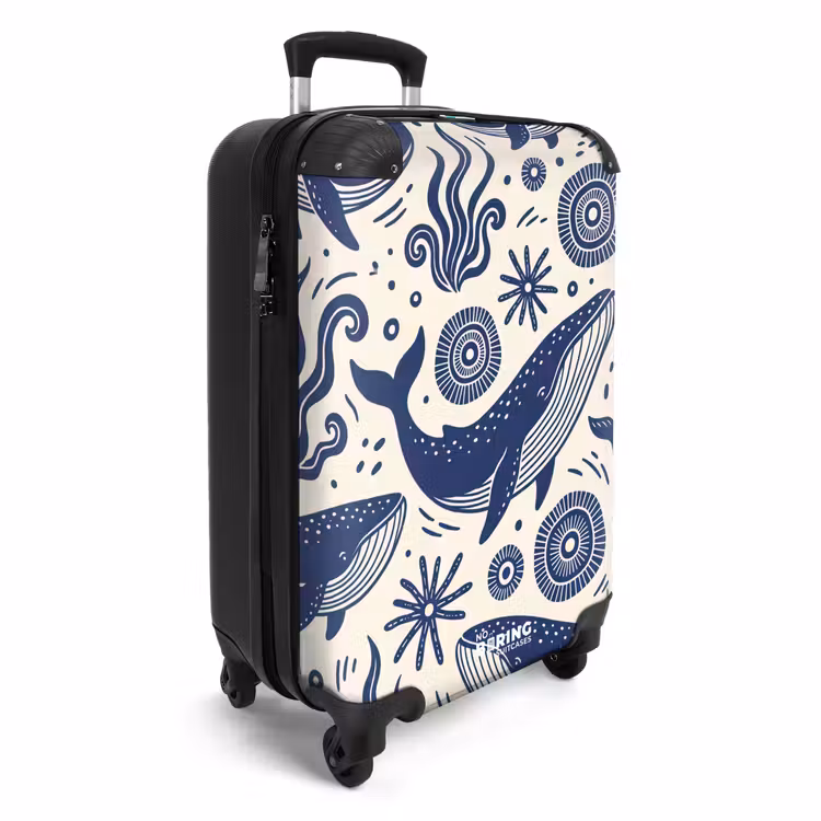 CaseSwap™ - Wal – Unterwasser – Tiere – Abstrakt – Blau — 2