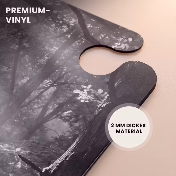 CaseSwap™ - Wald – Lichtstrahlen – Natur – Schwarz-Weiß — 6