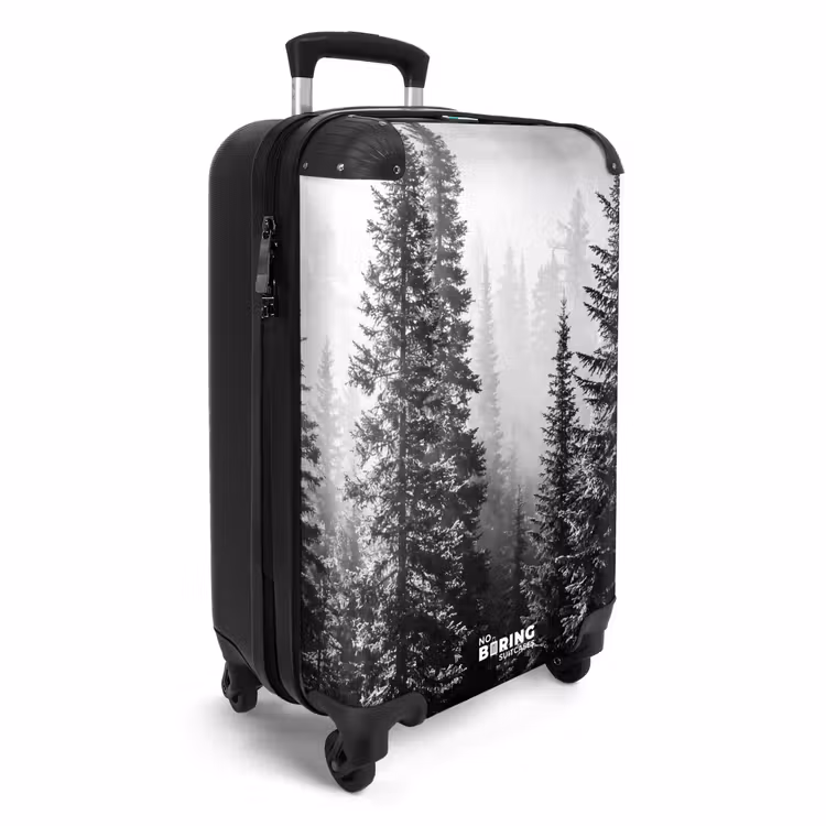 CaseSwap™ - Wald – Nebel – Winter – Monochrom – Natur — 2
