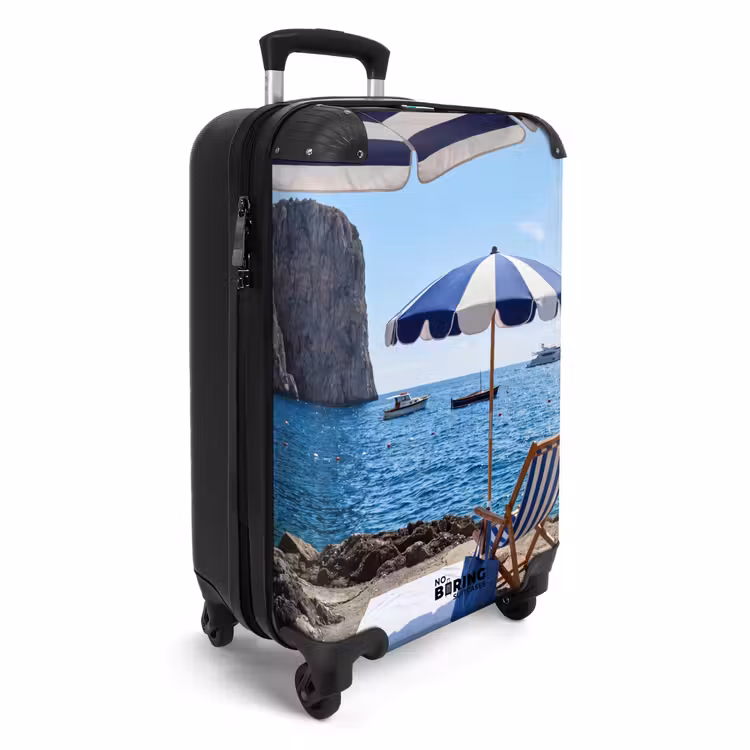CaseSwap™ - Strand – Liegestuhl – Sonnenschirm – Sommer – Blau — 2