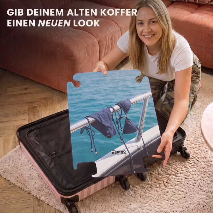 CaseSwap™ - Bikini – Geländer – Meer – Sommer – Blau — 3