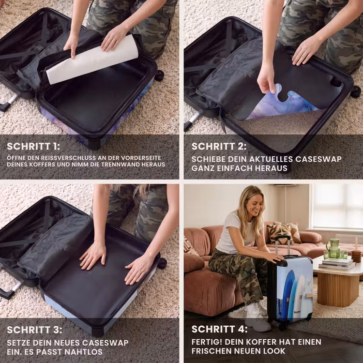 CaseSwap™ - Surfbrett – Strand – Sommer – Blau – Wasser — 4