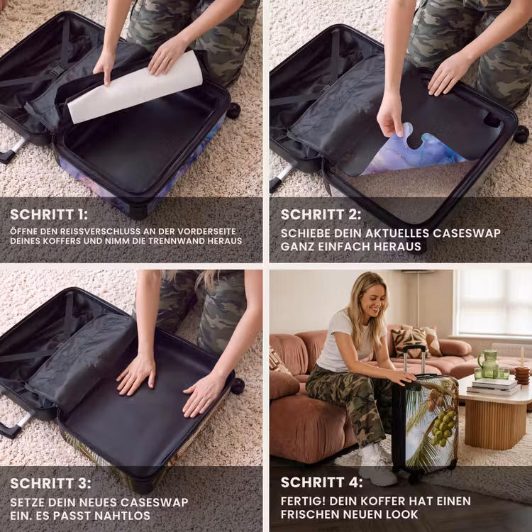 CaseSwap™ - Kokosnuss – Baum – Tropisch – Natur – Grün — 4