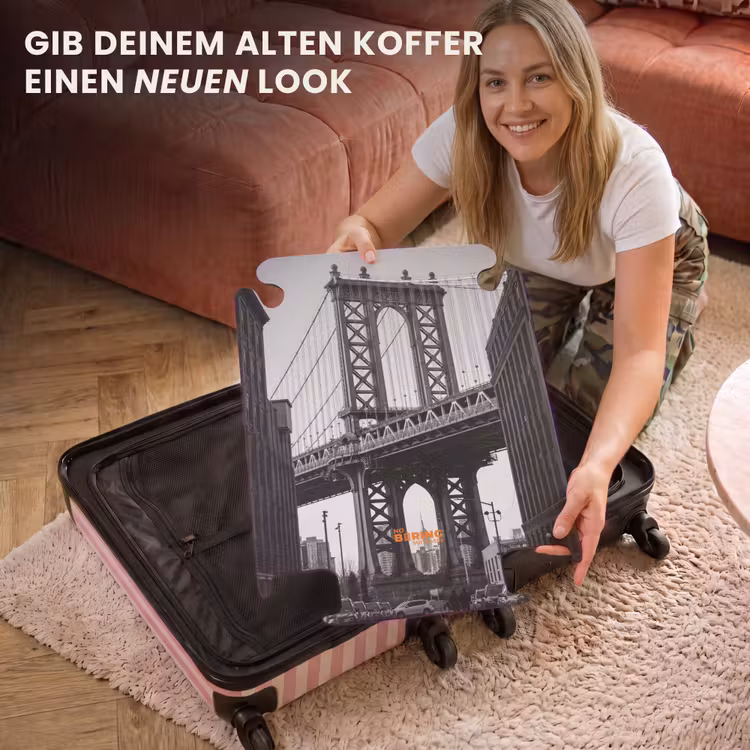 CaseSwap™ - Brücke – Stadt – Architektur – Modern – Schwarz – Weiß — 3