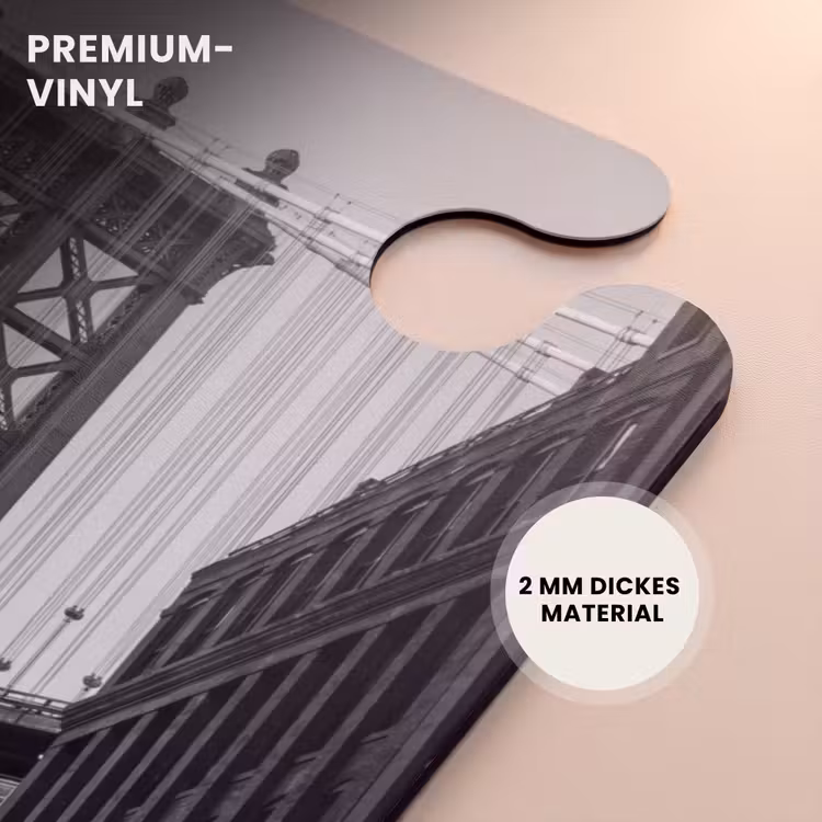 CaseSwap™ - Brücke – Stadt – Architektur – Modern – Schwarz – Weiß — 6