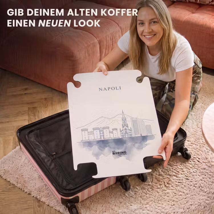CaseSwap™ - Neapel – Skyline – Italien – Strichzeichnung – Aquarell — 3