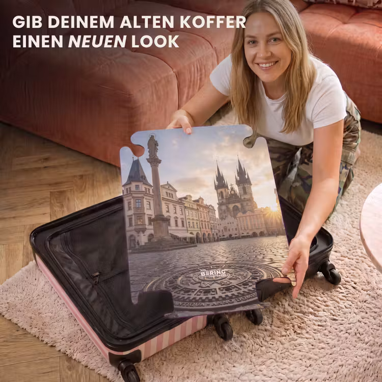 CaseSwap™ - Stadt – Prag – Morgen – Architektur – Gold — 3