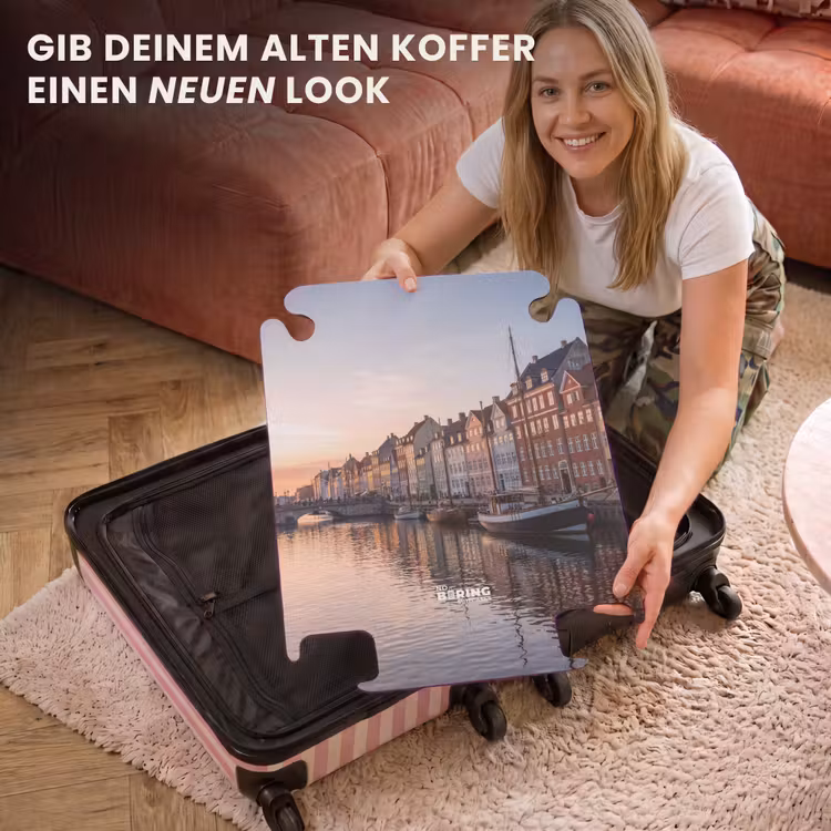 CaseSwap™ - Stadt – Kanal – Sonnenuntergang – Klassisch – Farbenfroh — 3