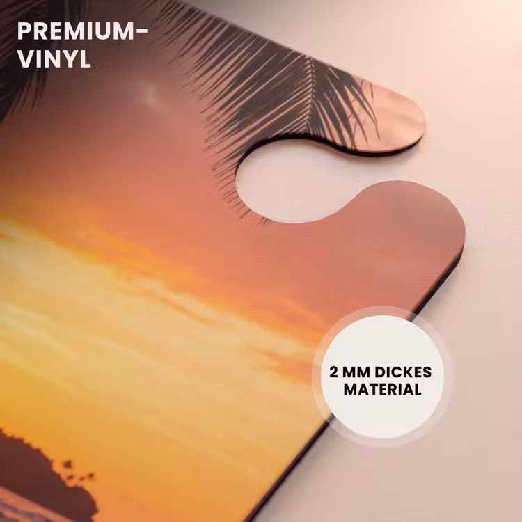 CaseSwap™ - Frau – Surfbrett – Strand – Sonnenuntergang – Orange — 6