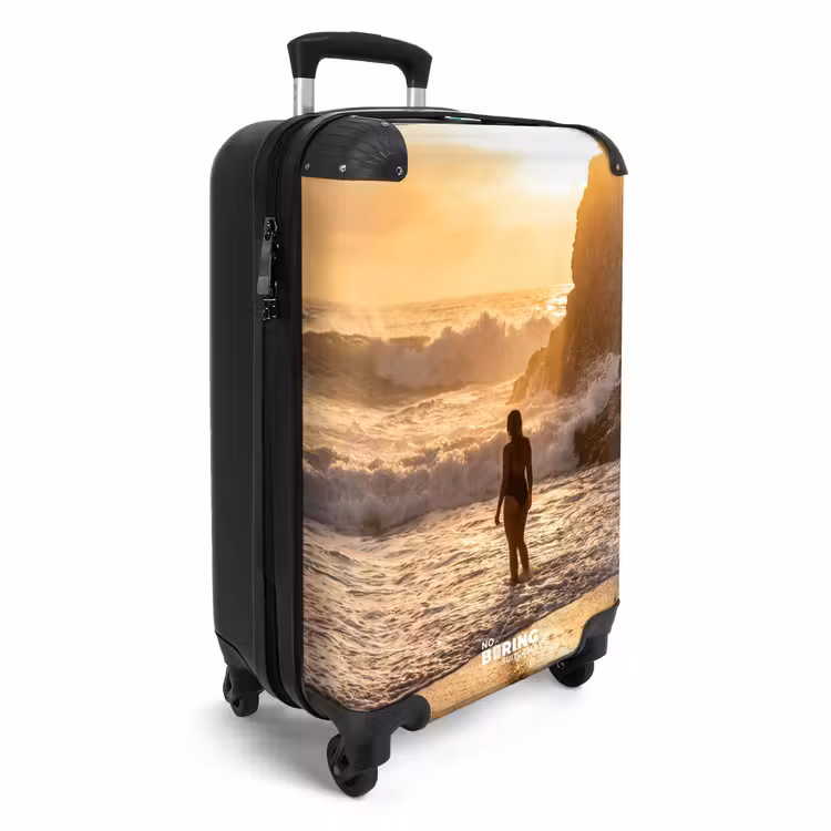 CaseSwap™ - Menschen – Ozean – Sonnenuntergang – Küste – Gold — 2