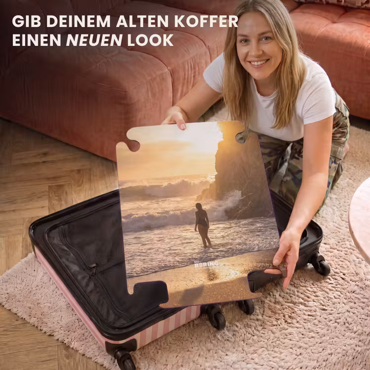 CaseSwap™ - Menschen – Ozean – Sonnenuntergang – Küste – Gold — 3