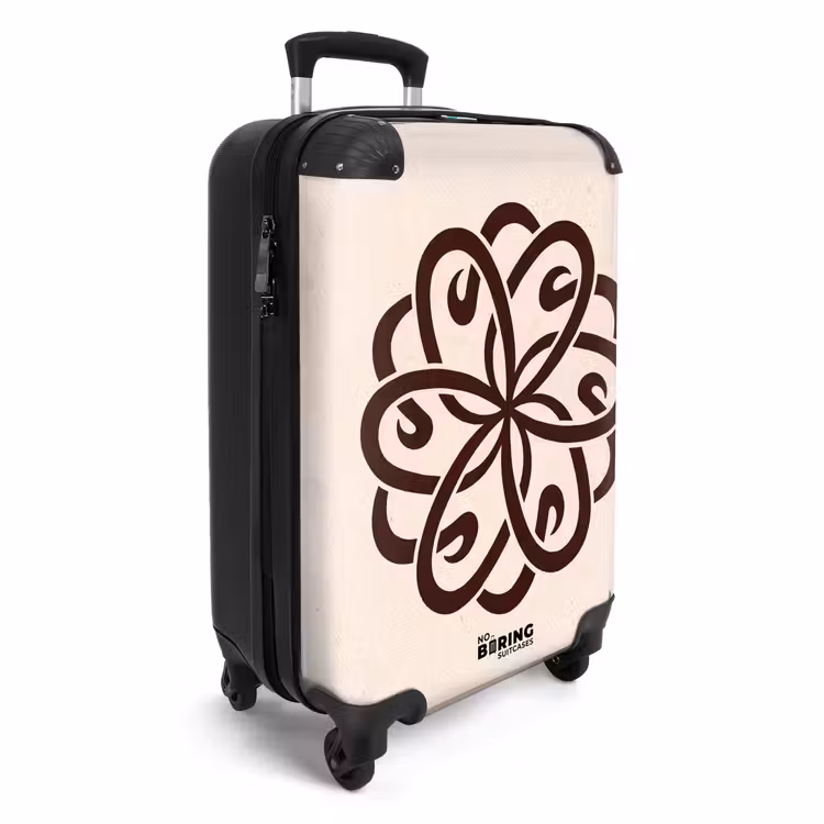 CaseSwap™ - Muster – Knopf – Abstrakt – Modern – Braun — 2