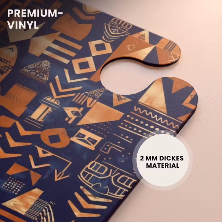 CaseSwap™ - Nachtblau – Kupfer – Tribal – Masken — 6