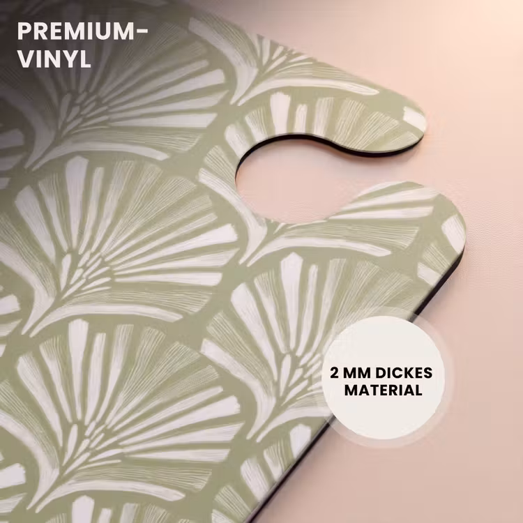 CaseSwap™ - Salbeigrün – Ginkgo Biloba – Fächer – Muster — 6