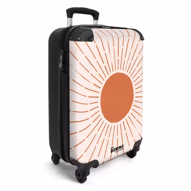 CaseSwap™ - Sonne – Strahlen – Abstrakt – Terrakotta – Modern — 2