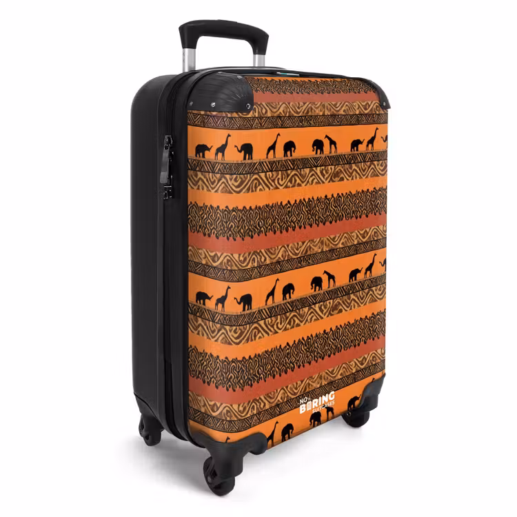 CaseSwap™ - Orange – Safari – Afrikaans – Tiere – Muster — 2