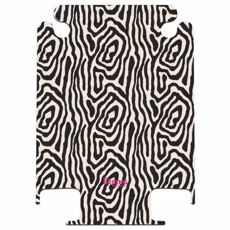 CaseSwap™ - Zebra - Abstrakt - Schwarz — 1