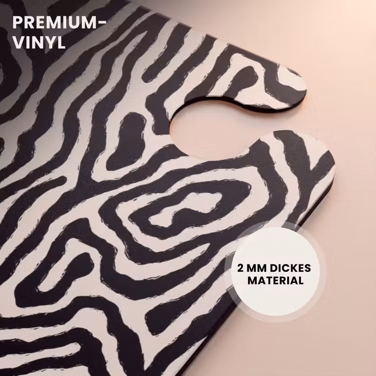 CaseSwap™ - Zebra - Abstrakt - Schwarz — 6