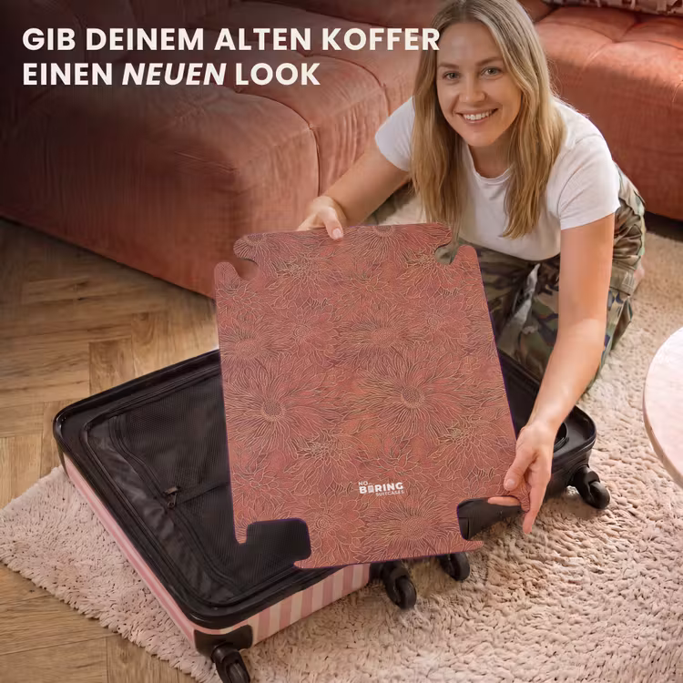 CaseSwap™ - Orientalisch – Blumen – Terrakotta — 3