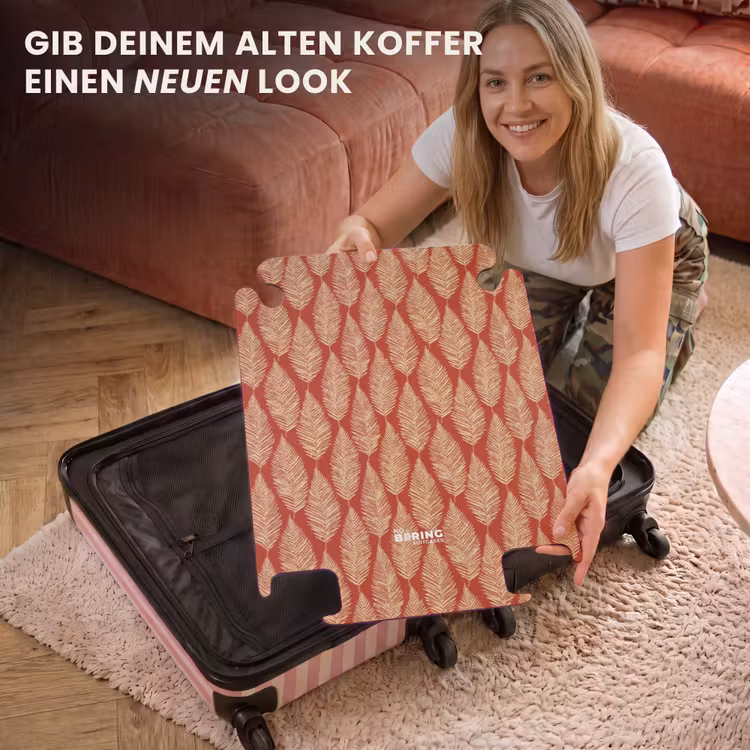 CaseSwap™ - Rot – Botanisch – Farn – Muster — 3