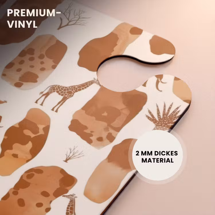 CaseSwap™ - Terrakotta – Safari – Tiere – Muster — 6