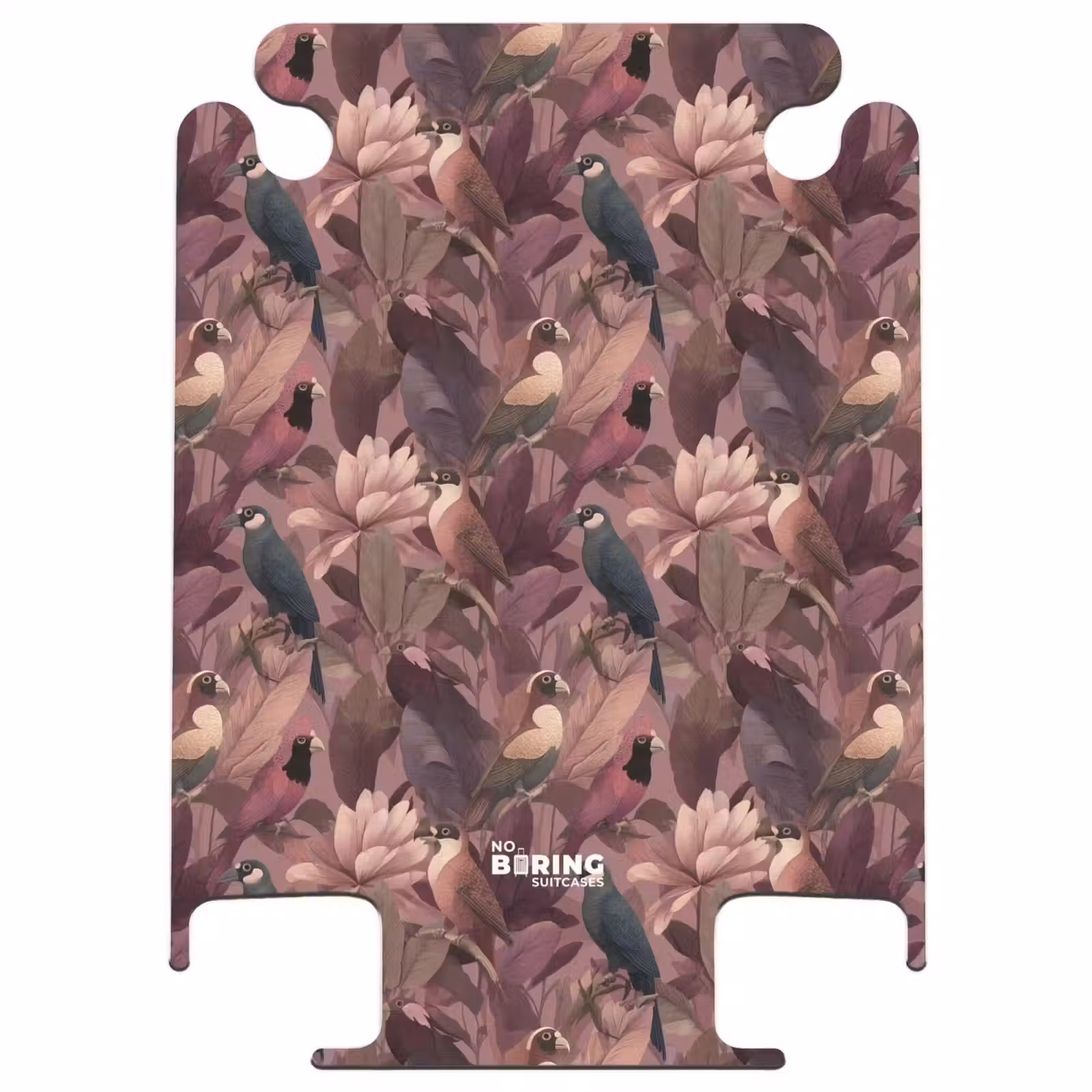 CaseSwap - Vögel – Blätter – Rosa — 1