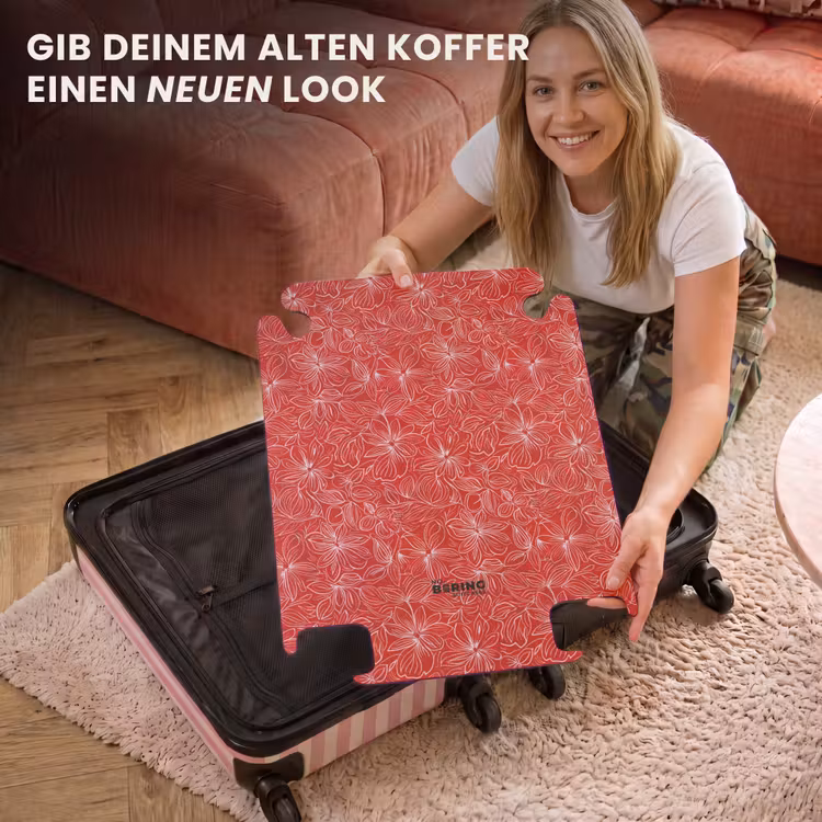CaseSwap™ - Blumen – Muster – Rot — 3