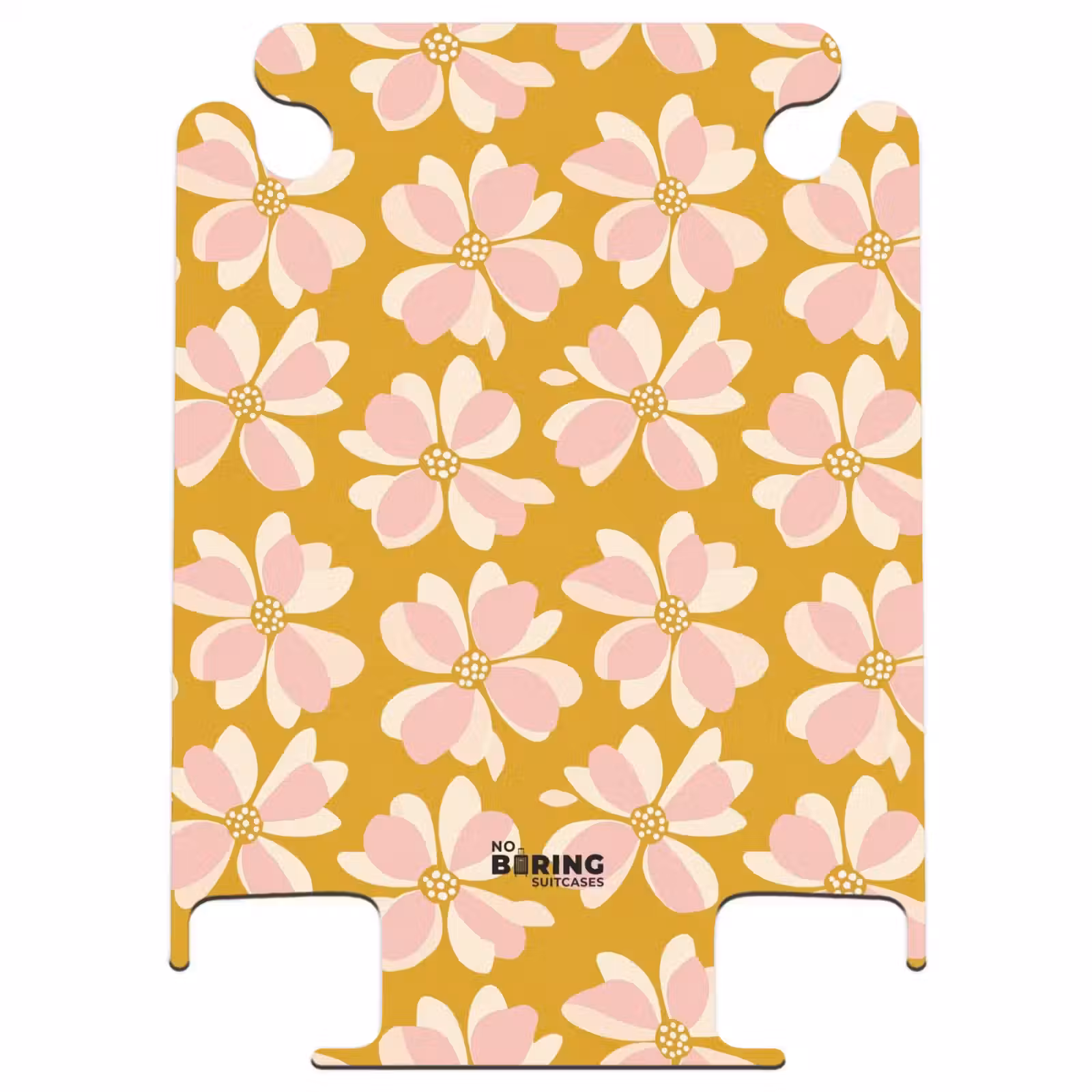 CaseSwap™ - Vintage – Blumen – Ockergelb — 1