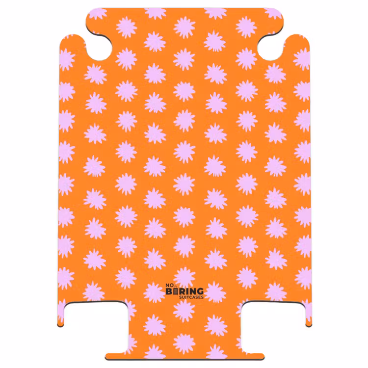 CaseSwap™ - Retro – Blumen – Orange — 1