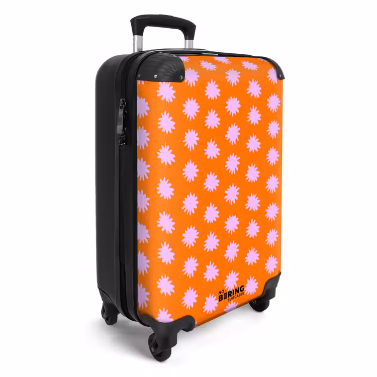 CaseSwap™ - Retro – Blumen – Orange — 2