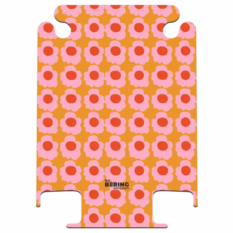 CaseSwap™ - Retro – Blumen – Rosa — 1