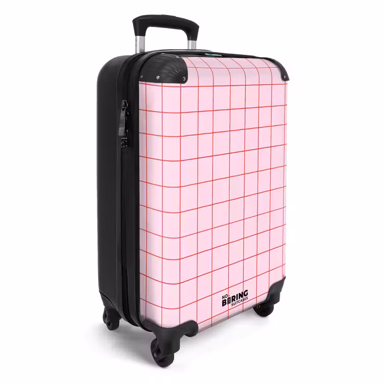 CaseSwap™ - Gitter – Muster – Rosa — 2