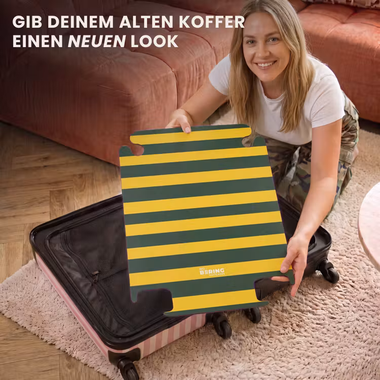 CaseSwap™ - Klassisch – Streifen – Grün — 3