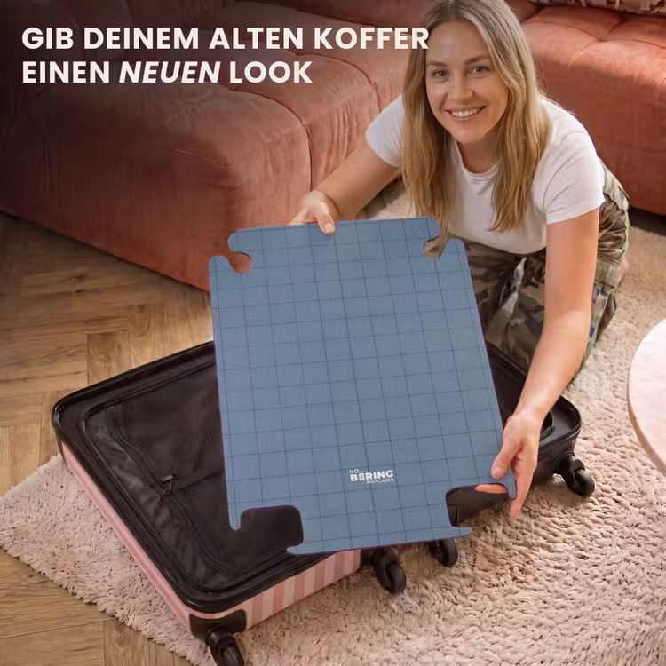 CaseSwap™ - Rauten – Geometrisch – Blau — 3