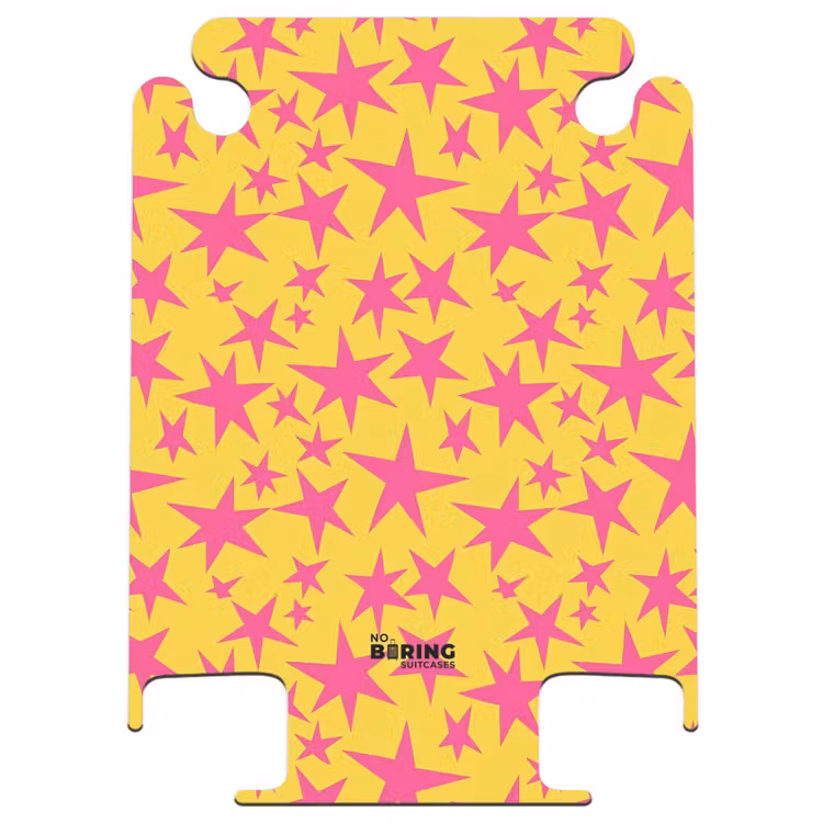 CaseSwap™ - Sterne – Muster – Rosa – Gelb — 1