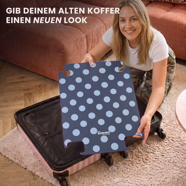 CaseSwap™ - Klassisch – Punkte – Blau — 3