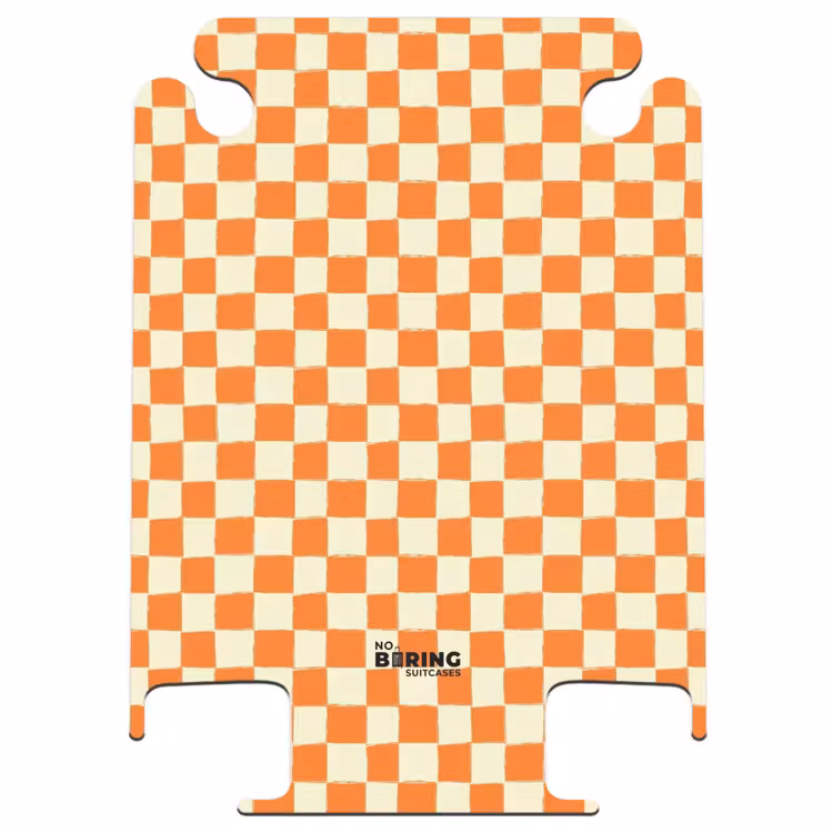 CaseSwap™ - Schach – Muster – Orange — 1