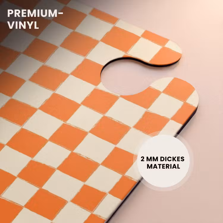 CaseSwap™ - Schach – Muster – Orange — 6