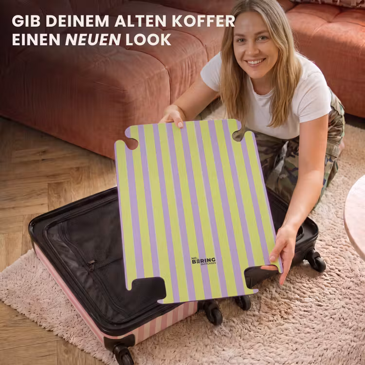 CaseSwap™ - Streifen – Muster – Grün — 3