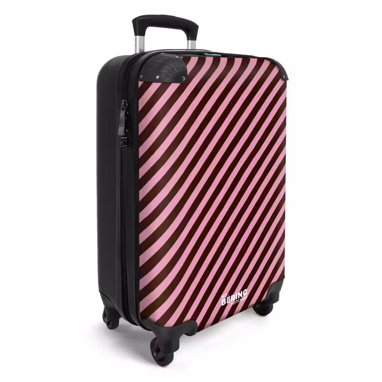 CaseSwap™ - Streifen – Rosa – Braun — 2