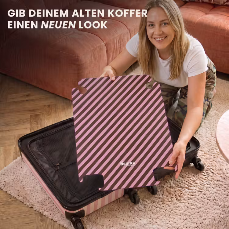 CaseSwap™ - Streifen – Rosa – Braun — 3