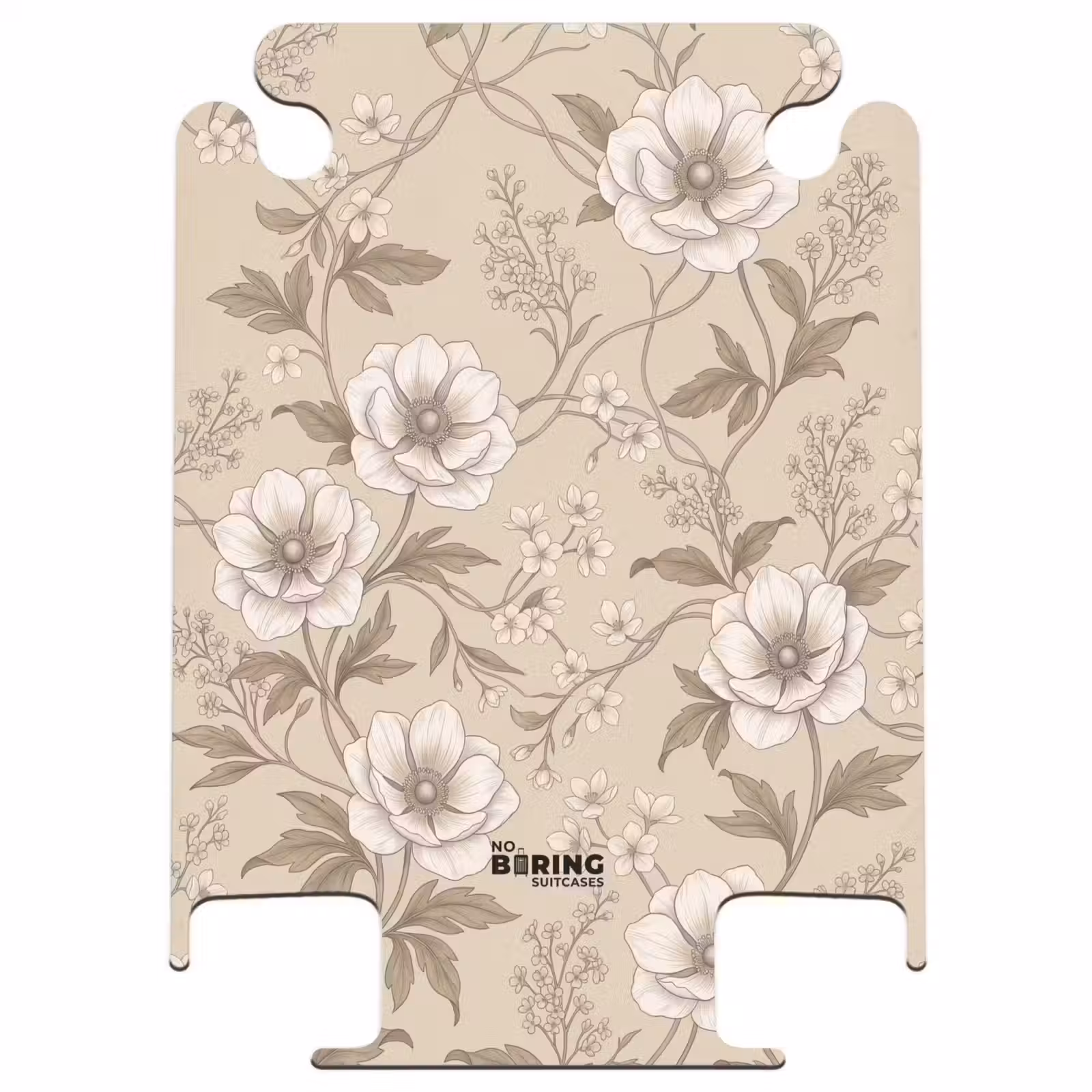 CaseSwap™ - Blumen – Muster – Beige — 1