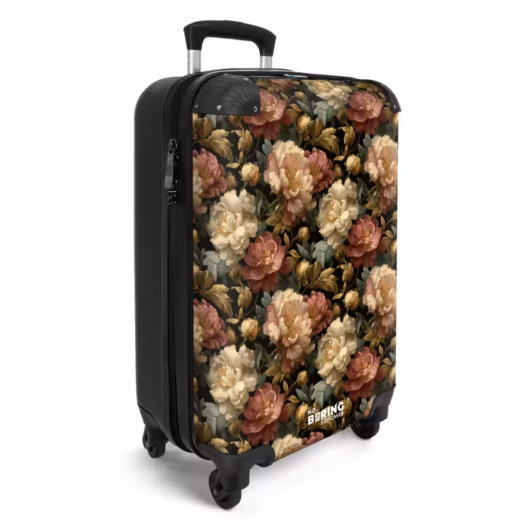 CaseSwap - Blumen – Barock – Muster – Rosa – Cremefarben — 2