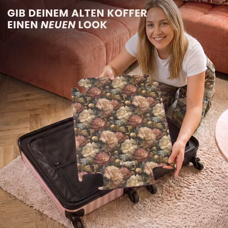 CaseSwap - Blumen – Barock – Muster – Rosa – Cremefarben — 3