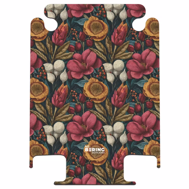 CaseSwap™ - Blumen – Muster – Rot – Gold — 1