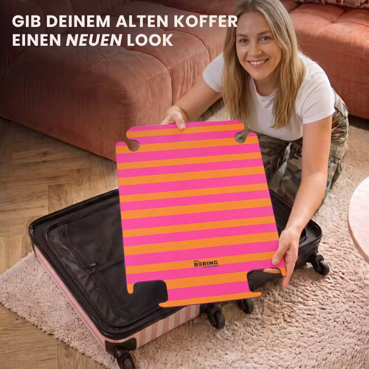 CaseSwap™ - Streifen – horizontal – rosa — 3