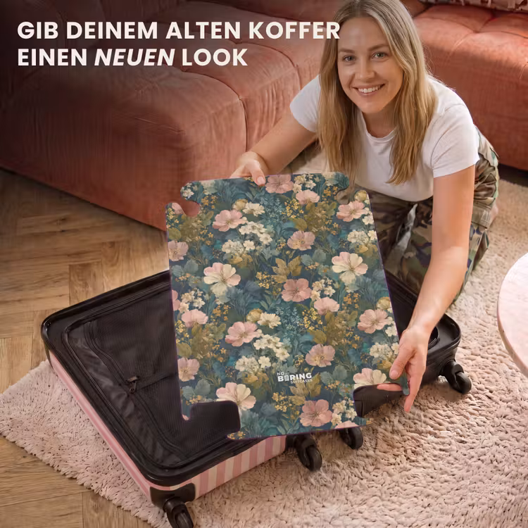 CaseSwap™ - Wildblumen – Botanisch – Muster – Rosa – Romantisch — 3