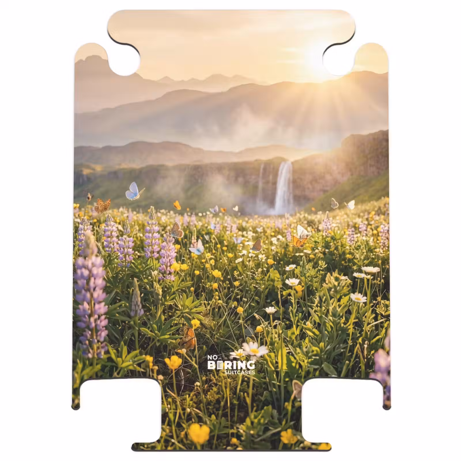 CaseSwap™ - Schmetterlinge – Wasserfall – Blumenwiese — 1